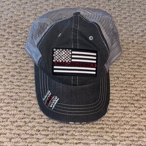 Bedazzled American Flag Hat